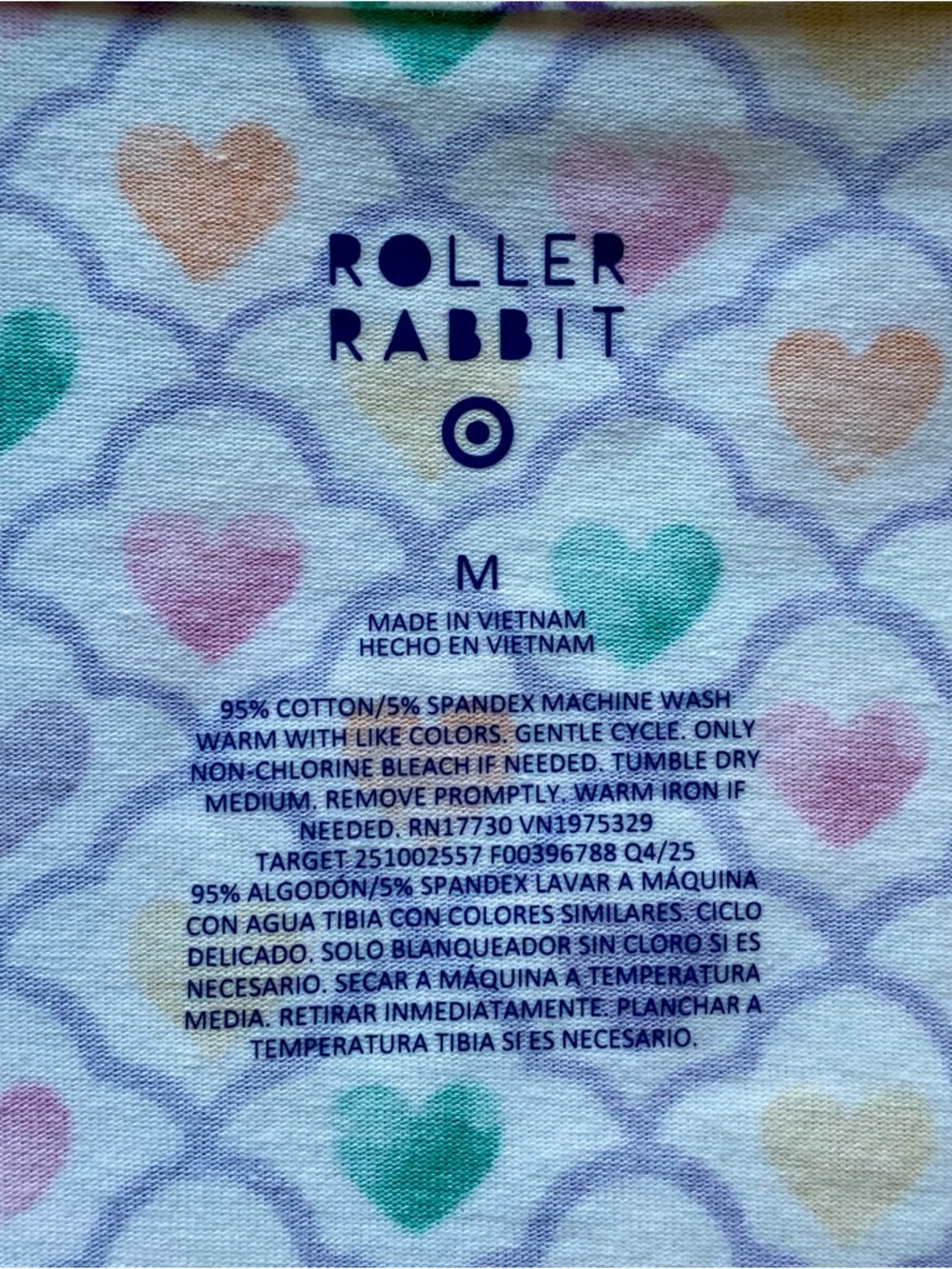 Roller Rabbit X Target Geo Hearts Short Pajama Set NWT - Picture 7 of 16